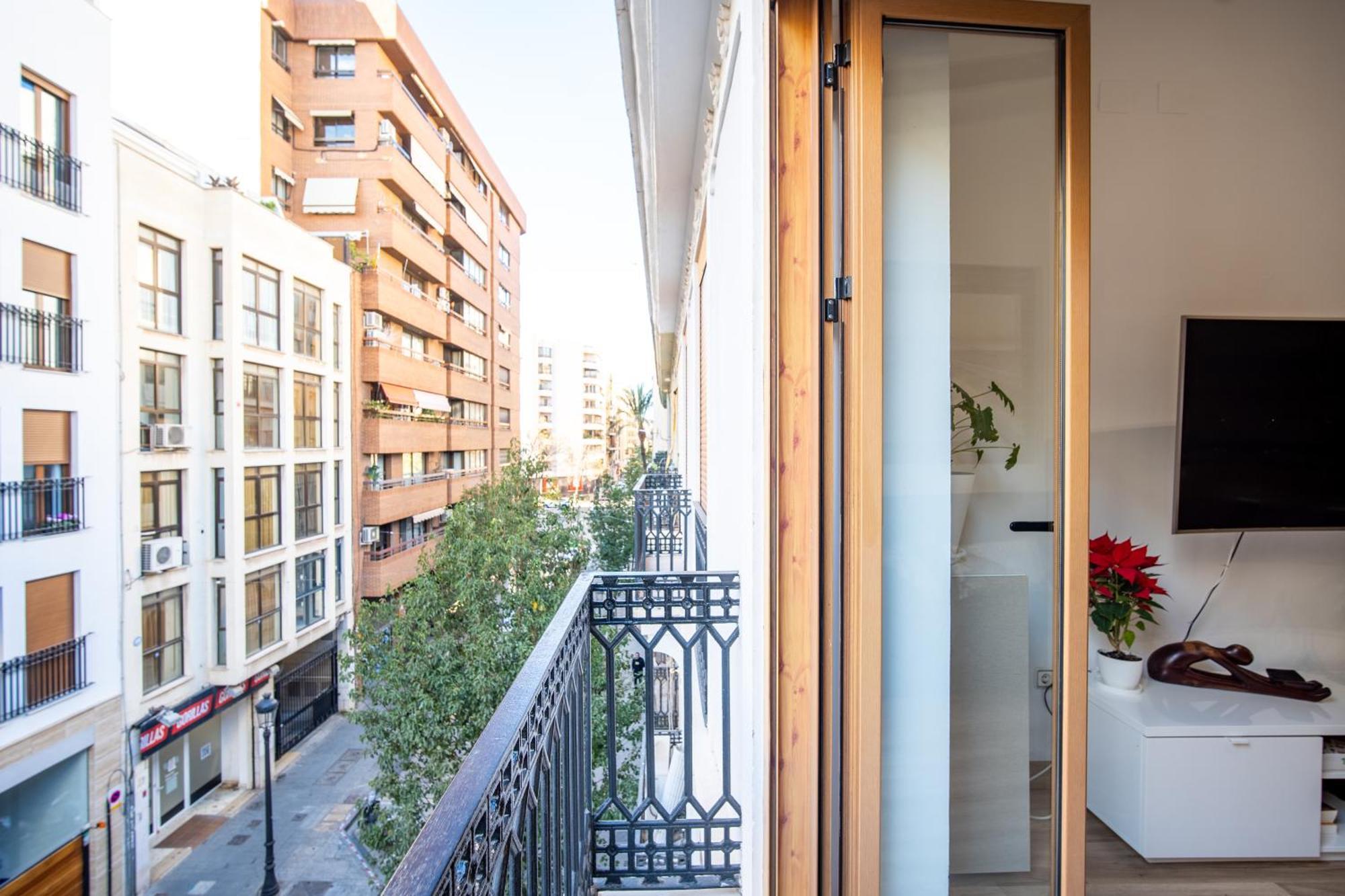 Apartamento Atico Ruzafa Valencia Centro Exterior foto